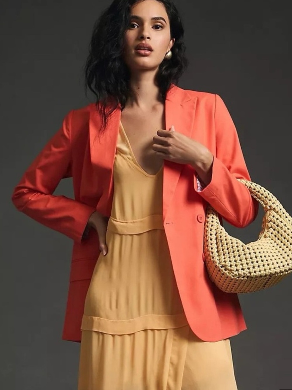 Anthropologie Dolan Boyfriend Double Breasted Blazer